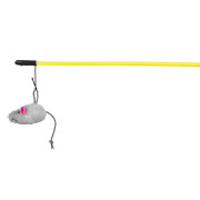 Canne à pêche souris avec bande élastique