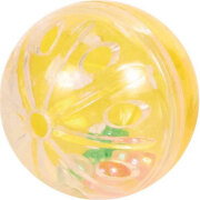 Set de 4 balles en plastique à hochet