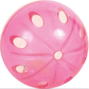 Set de 4 balles en plastique à hochet