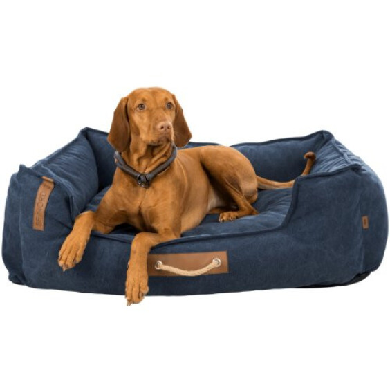 Panier pour chien bleu
