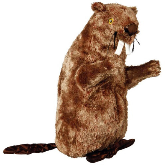 Peluche doudou Castor 40 cm