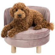 Canapé Livia rose pour chien