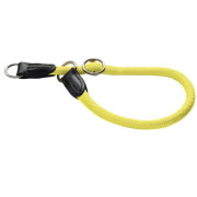 Collier corde rond Freestyle jaune fluo Hunter