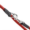 Laisse Freestyle 3 positions en corde rouge Hunter