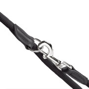 Laisse Freestyle 3 positions en corde noire