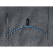 Protection banquette arrière voiture Heather gris