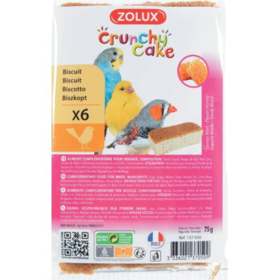 Biscuit Crunchy Cake miel 