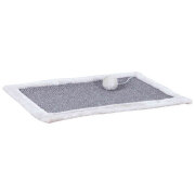 Tapis griffoir avec jouet suspendu chat
