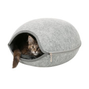 Cachette et lit pour chat