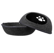 Maison design pour chat cachette et lit avec motif original