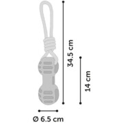 Haltère TPR et corde Rudo bleu