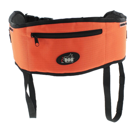 Ceinture baudrier canicross One orange