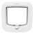 PetSafe porte 4 positions luxe blanche