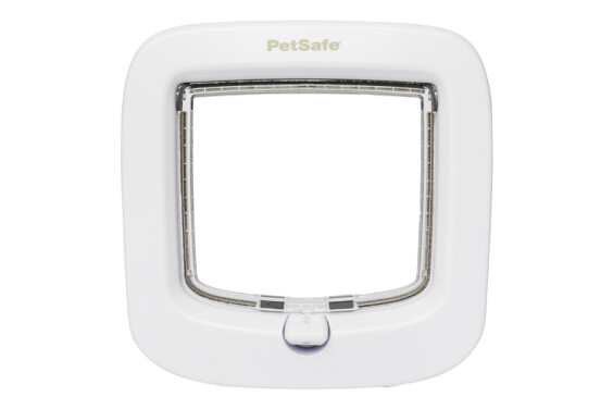 PetSafe porte 4 positions luxe blanche