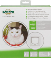 PetSafe porte 4 positions luxe blanche