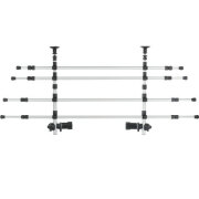 Protection pour coffre de voiture en aluminium 