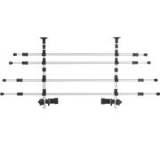 Protection pour coffre de voiture en aluminium 