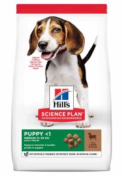 Hill's Science Plan croquettes Canine Puppy Medium Agneau & Riz sac de 12 kg