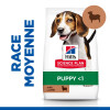 Hill's Science Plan croquettes Canine Puppy Medium Agneau & Riz sac de 12 kg