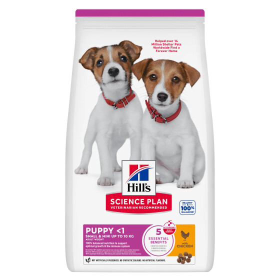 Hill's Science Plan croquettes Puppy Small & Mini Poulet
