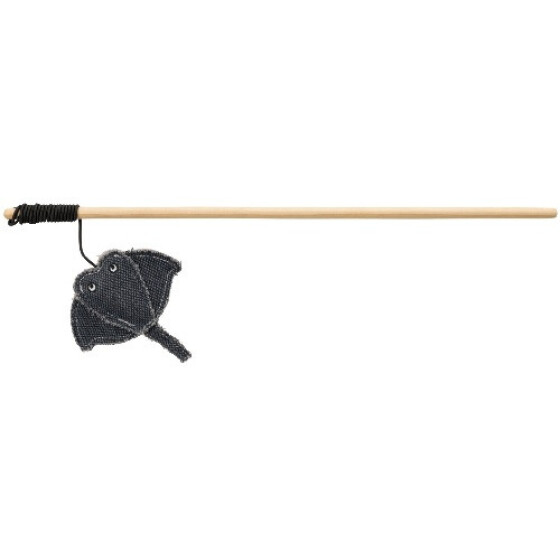 Canne à pêche avec raie pour chat