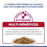 Hill's Science Plan croquettes pour chat stérilisé au saumon