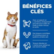 HILL'S Science Plan croquettes chat stérilisé au Saumon