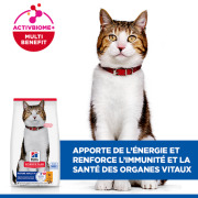 Hill's Science Plan croquettes pour chat senior poulet