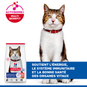 HILL'S Science Plan Mature Adult 7+ pour chat senior au saumon 1,5 kg