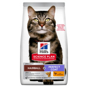Hill's Science Plan croquettes Feline Hairball Perfect Coat chat