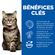 Hill's Science Plan croquettes Feline Hairball Perfect Coat chat