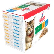 Hill's Science Plan sachet chaton Multipack Poulet & Poisson 12 x 85 g