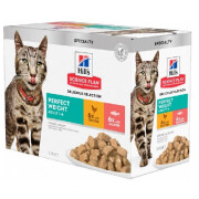 HILL'S Science Plan sachet Perfect Weight Poulet & Saumon