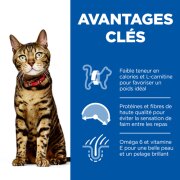 HILL'S Science Plan Adult Light pour chat adulte au poulet et au poisson 12 x 85 g