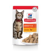 HILL'S Science Plan Adult pour chat adulte au poulet et à la dinde 12 x 85 g