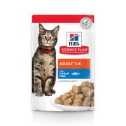 HILL'S Science Plan Adult pour chat adulte au poulet et à la dinde 12 x 85 g