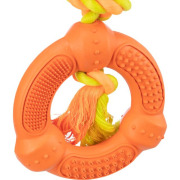 Corde de jeu avec anneau plastique