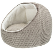 Abri douillet Livia taupe pour chien