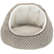 Abri douillet Livia taupe pour chien