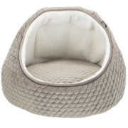 Abri douillet Livia taupe pour chien
