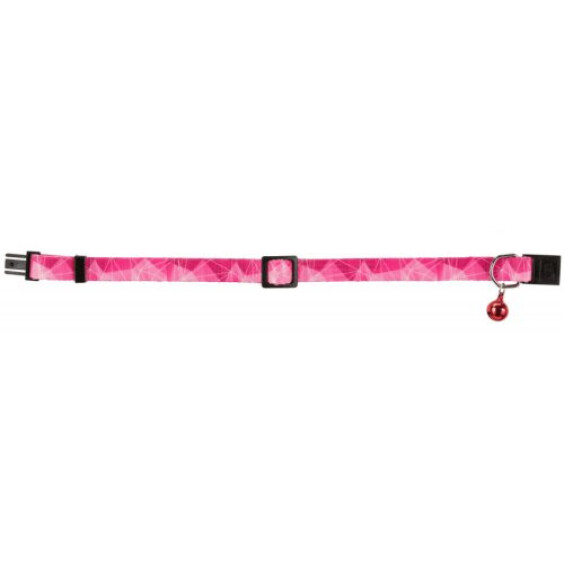 Collier géométrique rose