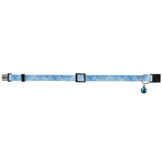 Collier géométrique bleu
