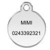 Médaille souris violette petite