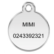 Médaille souris violette petite