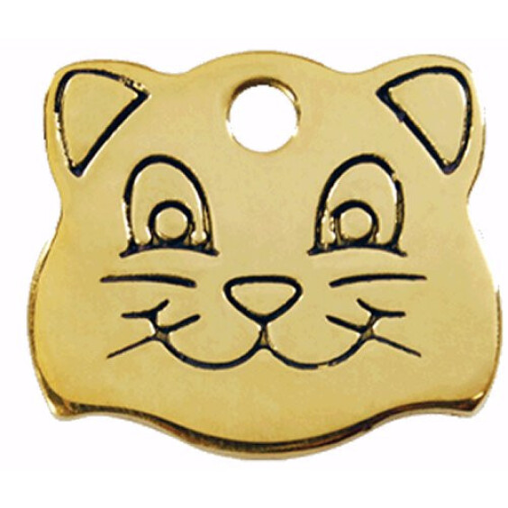 Médaille en laiton pour chat petite