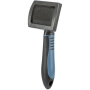 Petite brosse de toilettage souple en métal 16 cm