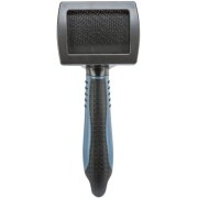 Petite Brosse toilettage souple en métal