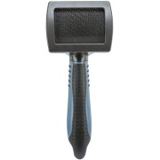 Petite brosse de toilettage souple en métal 16 cm