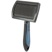 Grande Brosse toilettage souple en métal 20 cm