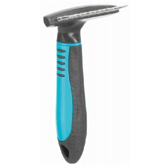 Étrille démêlante pour chien à poil long 14 cm